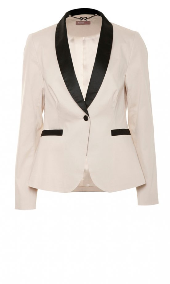 A|Wear SS12 White And Black Blazer