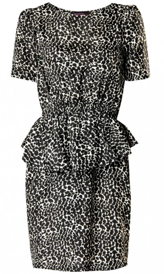 Boohoo SS12 Black And White Dress