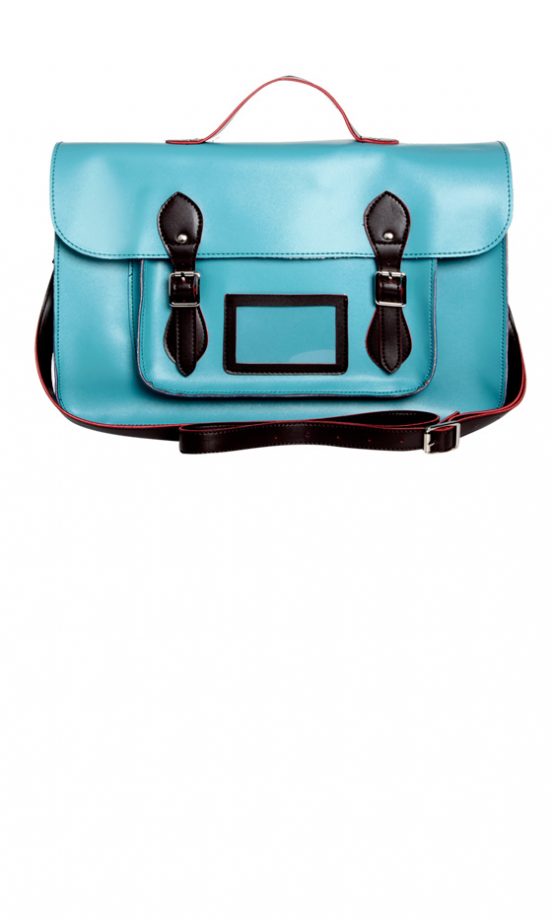 Boohoo Blue Satchel, £25