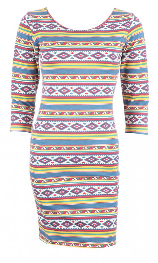 Missguided SS12 Pink Striped Dress