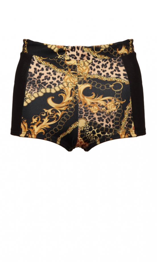 Owntherunway SS12 Chain Print Hot Pants
