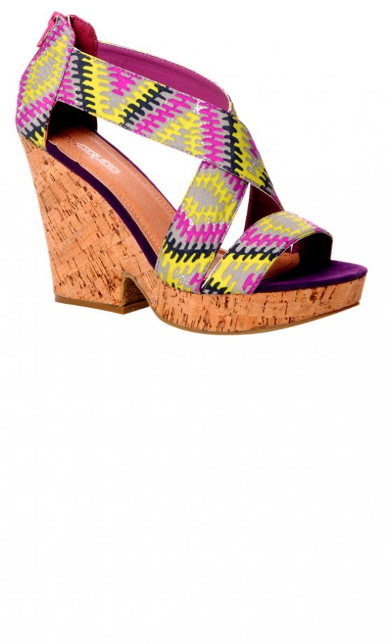 Boohoo SS12 Cork Platform Sandal