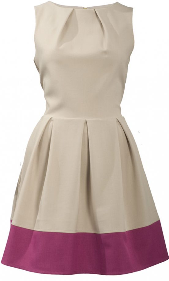 Owntherunway SS12 Cream Skater Dress
