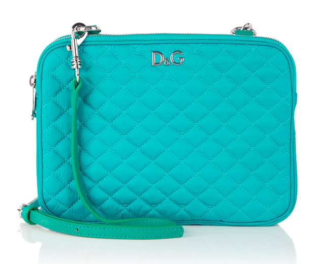 D&G colour pop quilted clutch bag, £175 at My-wardrobe.com
