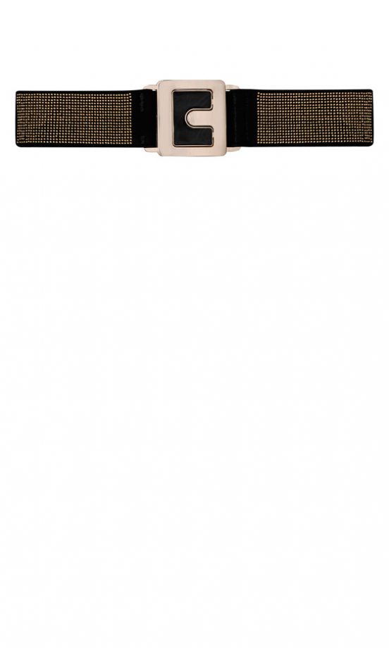 Dorothy Perkins SS12 Black And Gold Belt