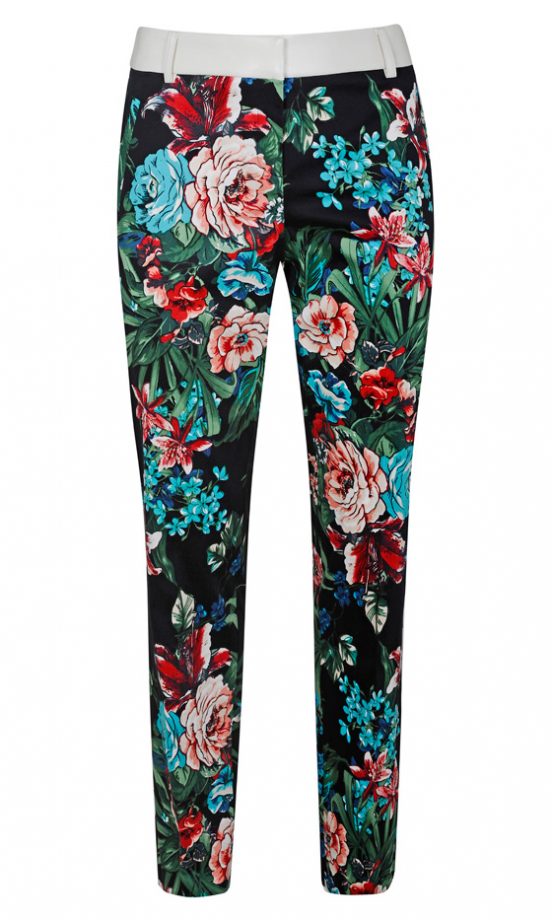 Dorothy Perkins SS12 Bright Floral Trousers