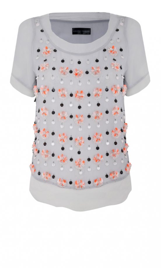 Dorothy Perkins SS12 Embellished Top
