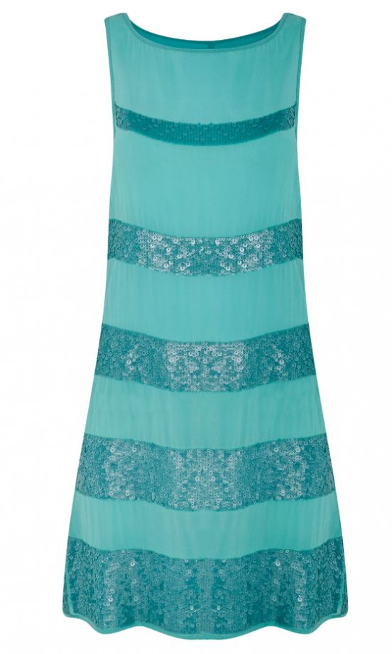 Dorothy Perkins SS12 Green Sequin Dress