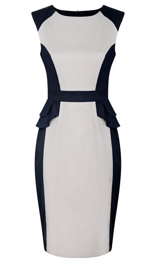 Dorothy Perkins SS12 Mono Panel Dress