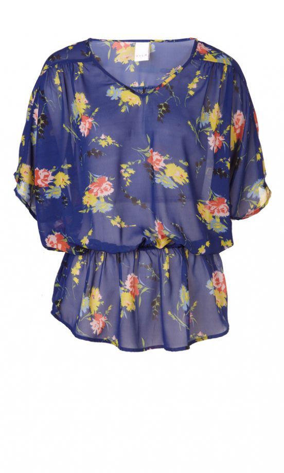 Fashion Union SS12 Blue Top