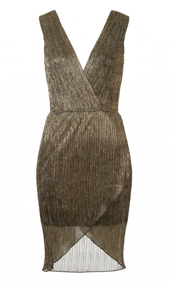 Fashion Union SS12 Gold Dress