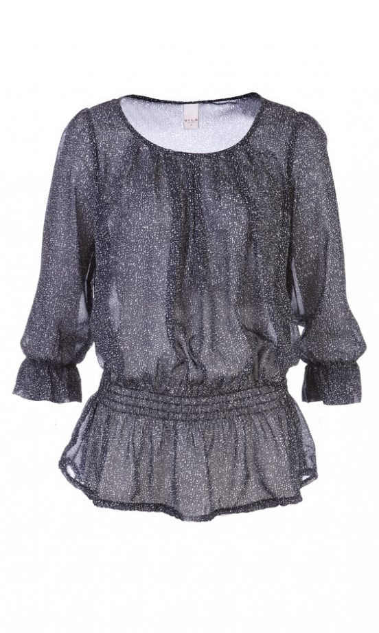 Fashion Union SS12 Pretty Black Top