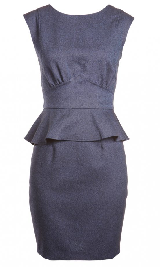 Fashion Union SS12 Smart Purple Dress