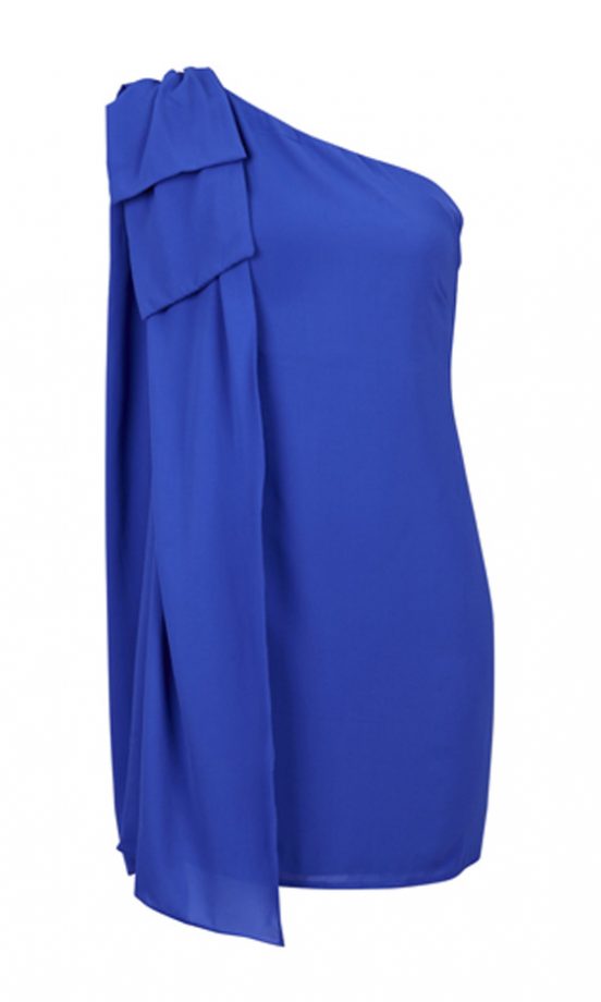 Fashion Union One Shoulder Drape Dress, £49