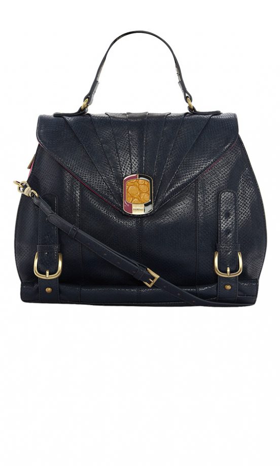 Fiorelli At Dorothy Perkins Navy Large Pleat Satchel, £85