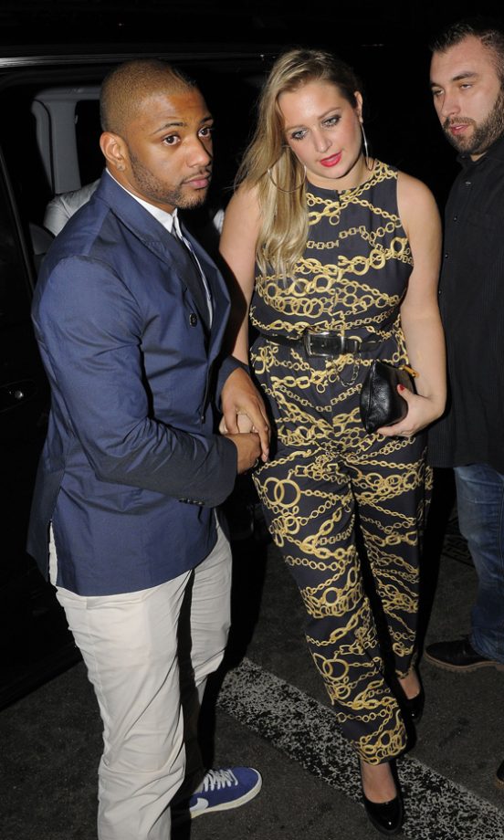 Jonathan Gill And Chloe Tangney At The Brits After Party 2012