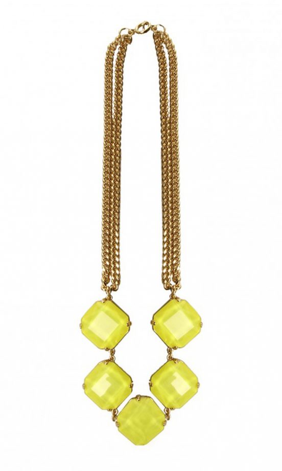 Kurt Geiger Joey Glass Necklace, £50
