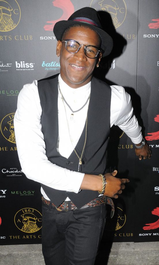 Labrinth Smiles At The Brits After Party 2012
