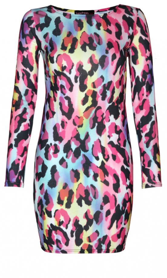 Boohoo SS12 Leopard Print Dress
