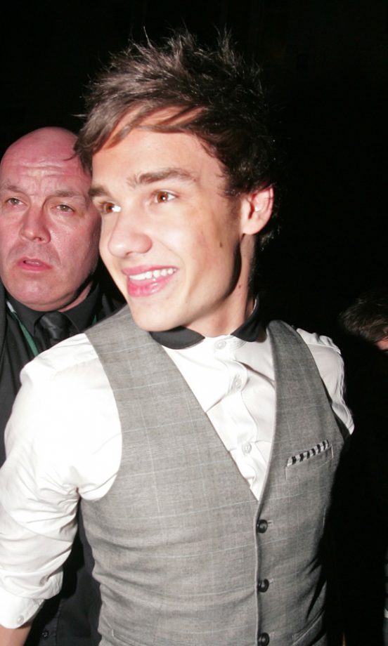 Liam Payne Celebrated Their First Brit Award At The After Party 2012