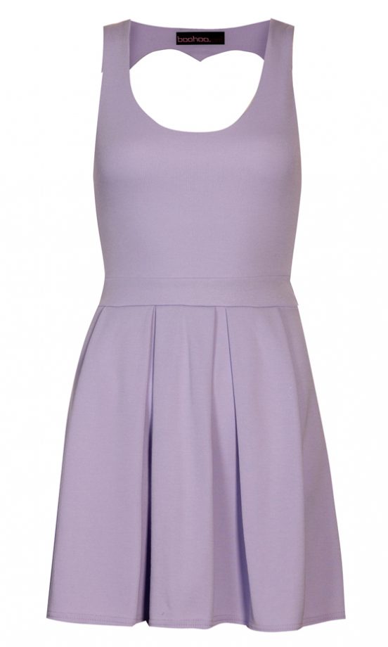 Boohoo SS12 Lilac Skater Dress