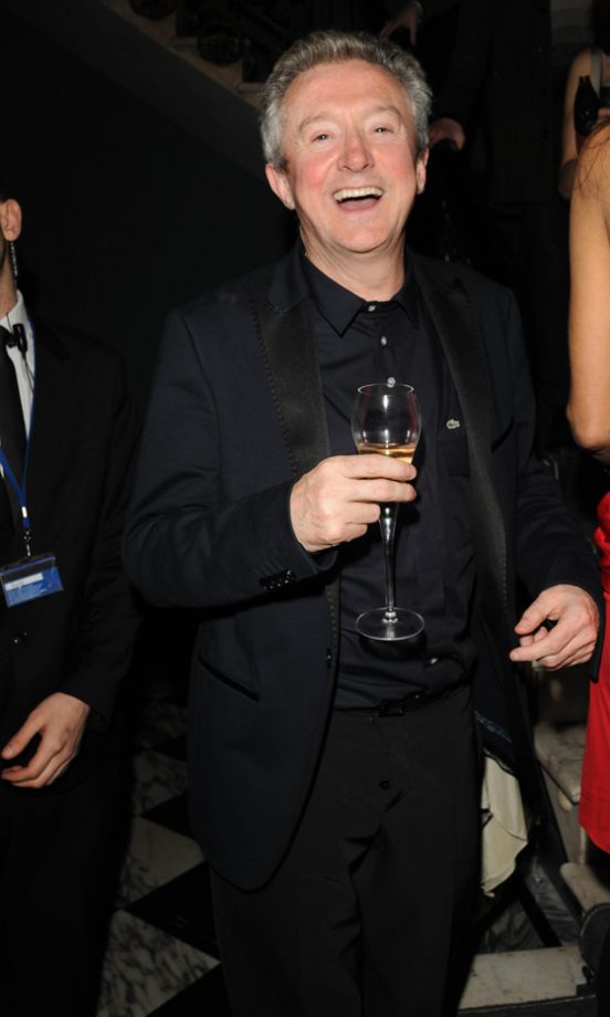 Louis Walsh Was In High Spirits At The Brits After Party 2012