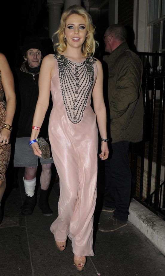 Lydia Bright Looked Gorgeous At The Brits After Party 2012