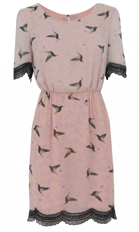 Marks & Spencer Bird Print Dress, £39.50