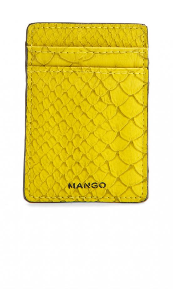Mango Animal Texture Credit Card Holder, £6.99