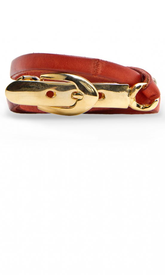 Mango Leather Slim Waist Belt, £22.99