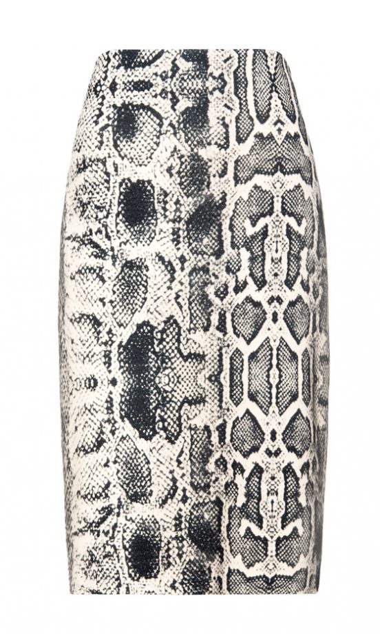 Mango Snakeskin Skirt, 27.99