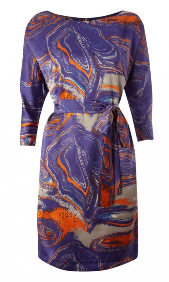 Mary Portas At House Of Fraser Marble Print Dress, £150