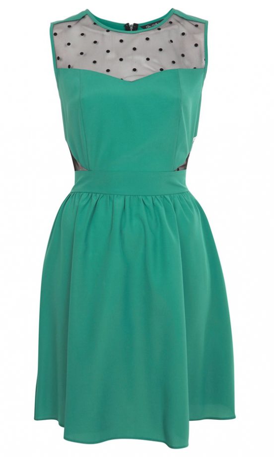 Miss Selfridge Spot Print Dress, £35