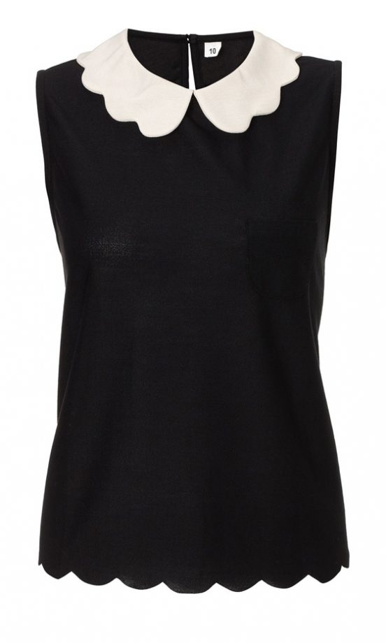 Monsoon Scalloped Vest Top, £20
