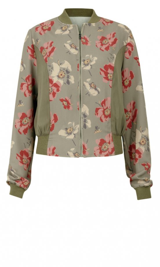 New Look SS12 Khaki Floral Jacket