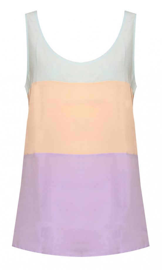 Owntherunway SS12 Pastel Colour Block Vest