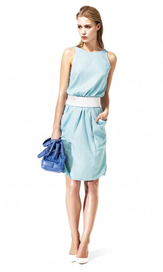 Reiss SS12 Blue Dress