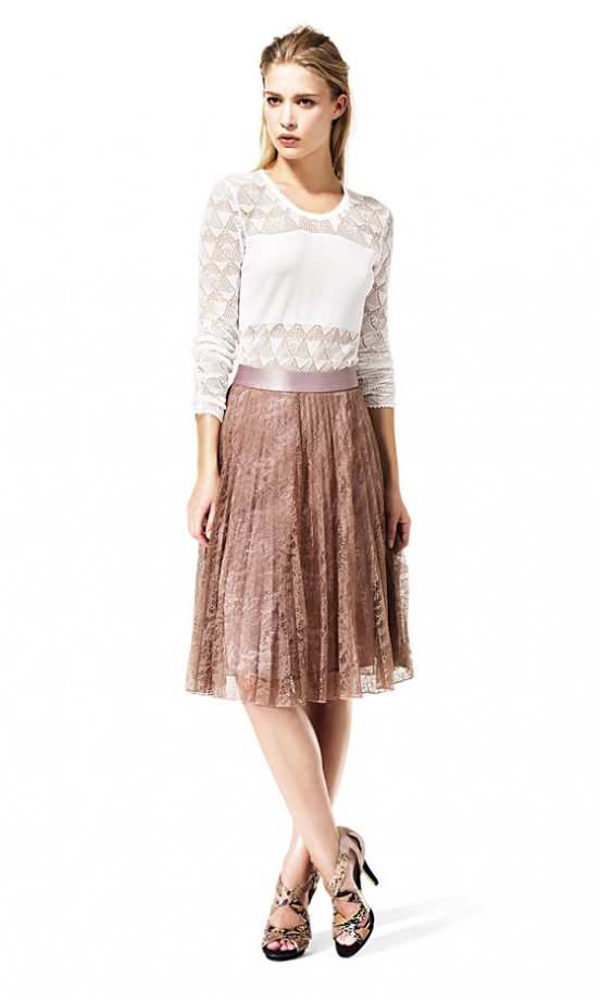Reiss SS12 Pretty Pleated Skirt