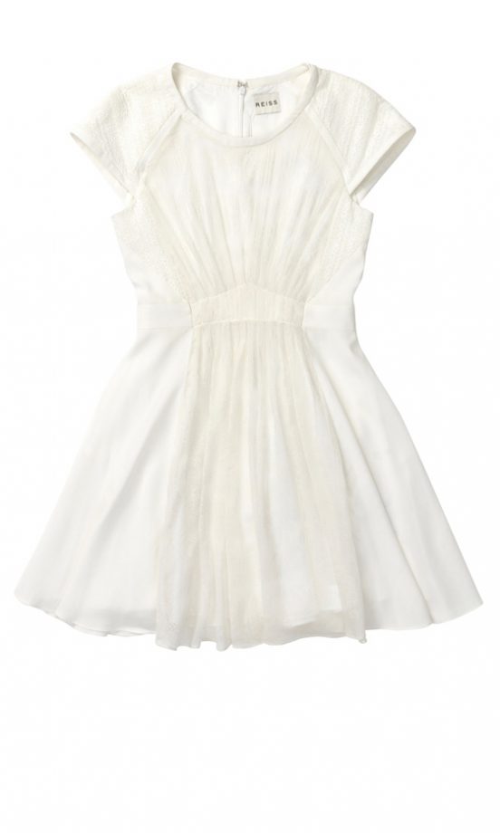 Reiss SS12 Cute White Dress