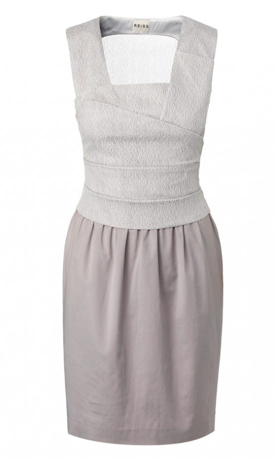 Reiss SS12 Party Perfect Silver Dress