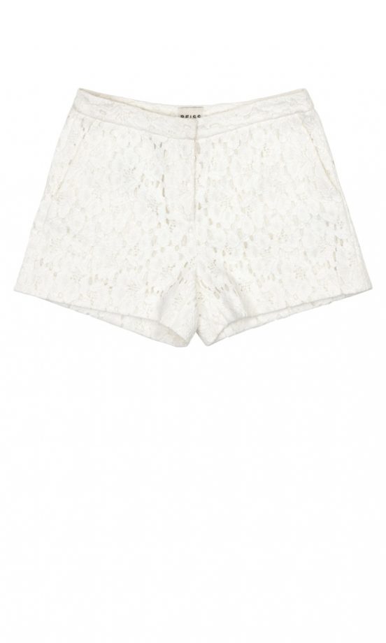 Reiss SS12 White Lace Shorts