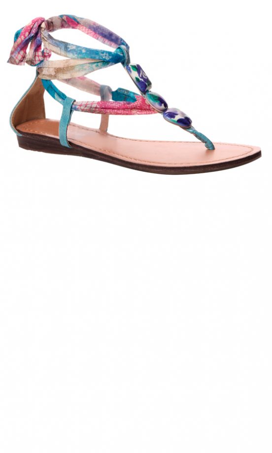 Boohoo SS12 Ribbon Flat Sandal