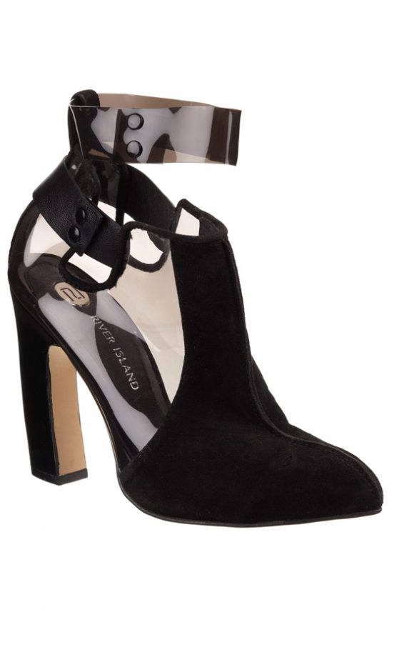 River Island SS12 Black Shoe Heels