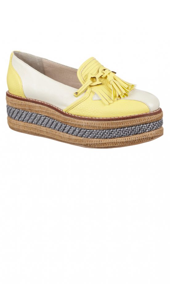 River Island SS12 Colourful Flatforms
