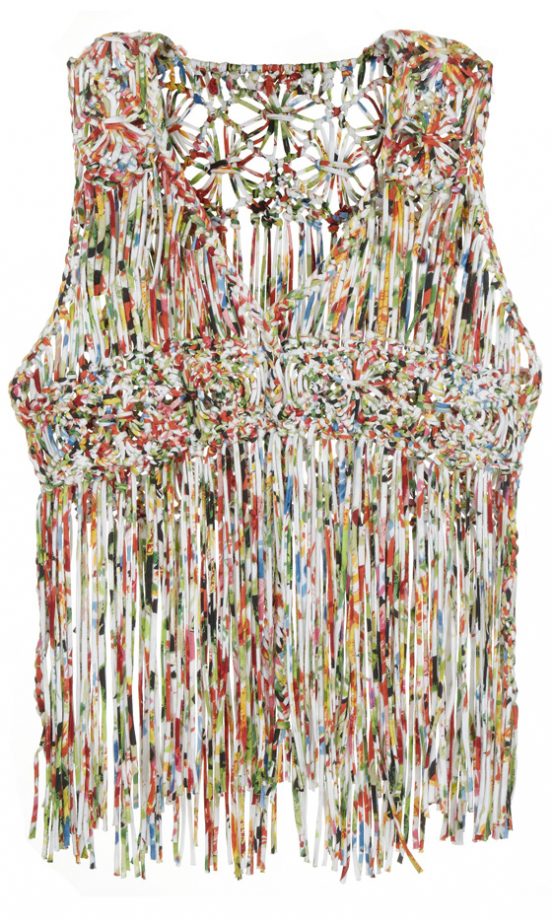 River Island SS12 Colourful Tassel Top