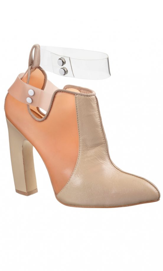 River Island SS12 Cream Ankle Heels