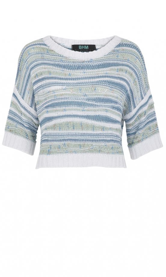 River Island SS12 Cropped Knitted Jumper