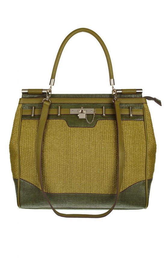 River Island SS12 Green Handbag