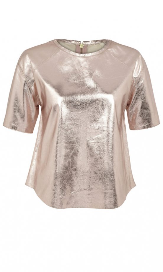River Island SS12 Metallic Top