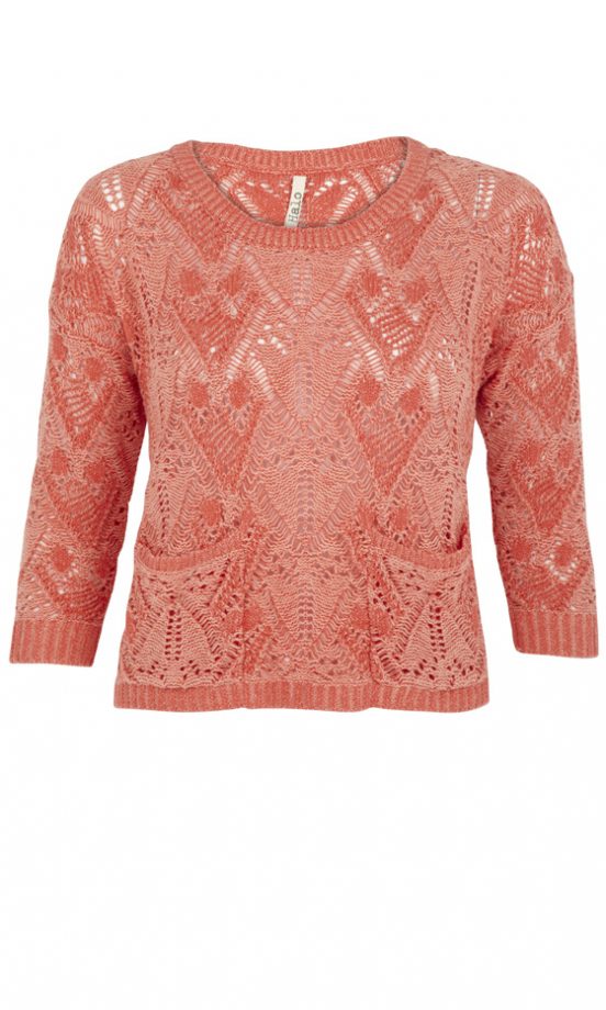 River Island SS12 Pink Knitted Jumper